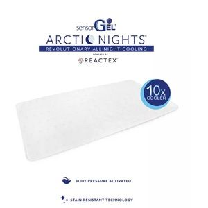 Arctic Nights 10x Cooler Personal Cooling 60" x 30" Pad Powered by REACTEX